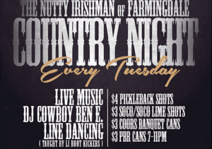 Top Local Spots for Tuesday Night Drink Specials | Nutty Irishman Farmingdale